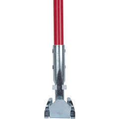 362113EC05 Fiberglass Dust Mop Handle with Clip-On Connector 60" - Red