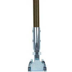 362113EC01 Fiberglass Dust Mop Handle with Clip-On Connector 60" - Brown