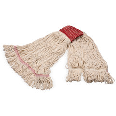 369125G00 GREASE RELEASE LRG NATURAL LOOPED-END MOP W/RED BA