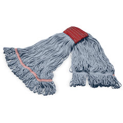 369125G14 GREASE RELEASE LRG BLUE LOOPED-END MOP W/RED BAND
