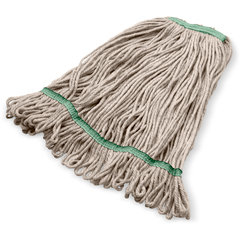 369320M00 ANTI-MICROBIAL MED NATURAL LOOPED END MOP GREEN BA