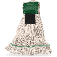369418S00 MED NATURAL GREEN BAND MOP W/LOOPED-END W/ SCRUBBE