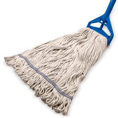 36942900 X-LRG NATURAL LOOPED END MOP BLUE BAND - 4 PLY SYN