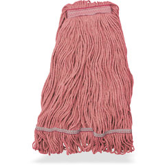 369423B05 LRG RED LOOPED-END MOP W/RED BAND - 4 PLY SYNTH NR