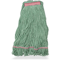 369423B09 LRG GREEN LOOPED-END MOP W/RED BAND - 4 PLY SYNTH