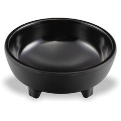 087303 Melamine Molcajete Ramekin 3 oz - Black