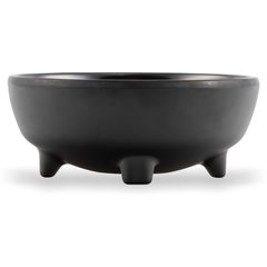 087303 Melamine Molcajete Ramekin 3 oz - Black