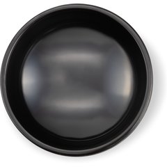 087303 Melamine Molcajete Ramekin 3 oz - Black