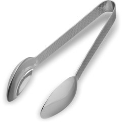 60210 Terra™ Tong 10" - Hammered Mirror Finish - Stainless Steel