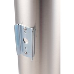L3200 Wall-Mount Lid Dispenser - 6-10 oz. - Single Lid  - Stainless Steel