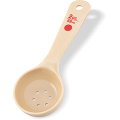 436206 Measure Miser® Perforated Short Handle 2 oz - Beige