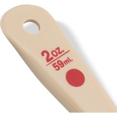 436206 Measure Miser® Perforated Short Handle 2 oz - Beige