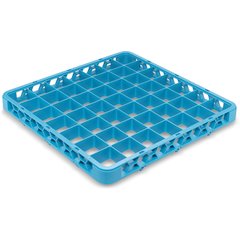 RE4914 OptiClean™ 49-Compartment Divided Glass Rack Extender 1.78" - Carlisle Blue