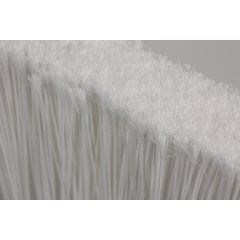 41082EC02 Color Coded Duo-Sweep Flagged Angle Broom 56" - White