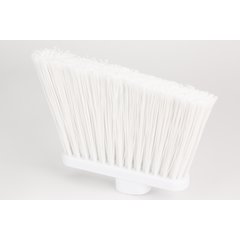 41082EC02 Color Coded Duo-Sweep Flagged Angle Broom 56" - White