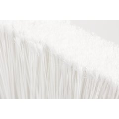 41082EC02 Color Coded Duo-Sweep Flagged Angle Broom 56" - White
