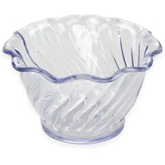 453207 Tulip Dessert Dish 5.4 oz, 3-3/4" - Clear