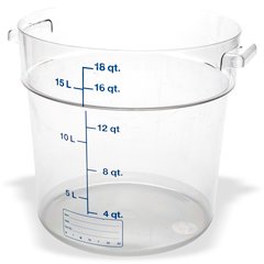 1076807 StorPlus™ Round Food Storage Container 18 qt - Clear