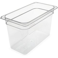 3066907 StorPlus™ Polycarbonate Food Pan 1/3 Size, 8" Deep - Clear
