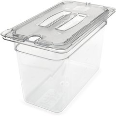 3066907 StorPlus™ Polycarbonate Food Pan 1/3 Size, 8" Deep - Clear