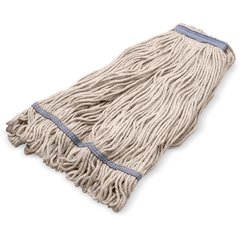 36942900 X-LRG NATURAL LOOPED END MOP BLUE BAND - 4 PLY SYN