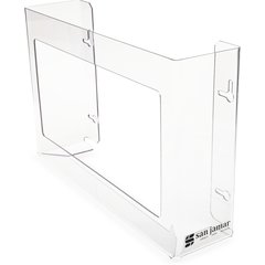 G0805 Disposable Glove Dispenser, Plexiglass, Clear, 3 Boxes  - Clear