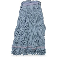36942914 X-LRG BLUE LOOPED END MOP W/BLUE BAND - 4 PLY SYN