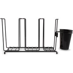 C8003WFS WIRE FORM DISP 3 COMP W/STRAW CADDY