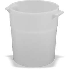 035002 Polyethylene Bain Marie Food Storage Container 3.5 qt - White