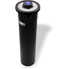 C2410SM Surface-Mount EZ-Fit® Cup Dispenser 8-46oz cups - Black  - Black