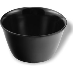 4354003 Dallas Ware® Melamine Bouillon Cup Bowl 8oz - Black