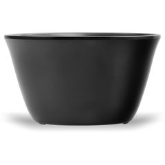 4354003 Dallas Ware® Melamine Bouillon Cup Bowl 8oz - Black
