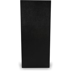 L2204 Lid and Straw Tower 5- Slot 32.5" x 7.25" x 15" - Black  - Black