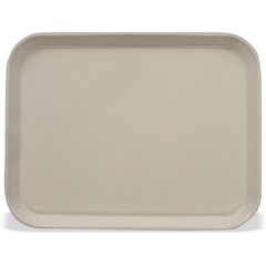 1410FG001 Glasteel™ Solid Rectangular Tray 13.75" x 10.6" - Bone White