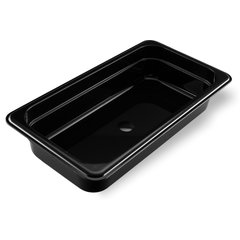 3086003 StorPlus™ High Heat Food Pan 1/3 Size, 2.5" Deep - Black