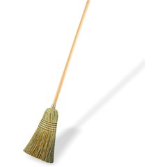 4135067 5-Stitch Warehouse/Janitor (#29) - Blended Corn Broom 56" - Natural