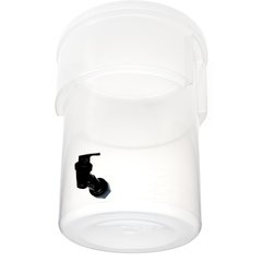 220930 Round Beverage Dispenser 5 Gallon - See Thru