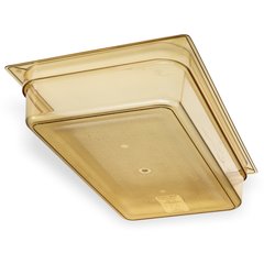 10401B13 StorPlus™ High Heat Food Pan Full-Size, 4" Deep - Amber