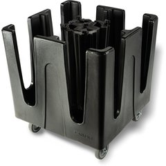 ADS403 Optimizer™ Small Dish Dolly and 4 Adjustable Dividers  - Black