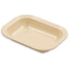 4374525 Melamine Rectangle Baker Server 28 oz. - Tan