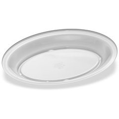 KL12702 Kingline™ Melamine Oval Platter Tray 12" x 9" - White