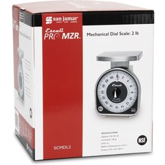 SCMDL2 NSF LISTED MS-SERIES DIAL SCALE 2 LB / 32 OZ  - Stainless Steel