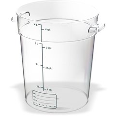 1076407 StorPlus™ Round Food Storage Container 4 qt - Clear