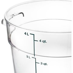 1076407 StorPlus™ Round Food Storage Container 4 qt - Clear