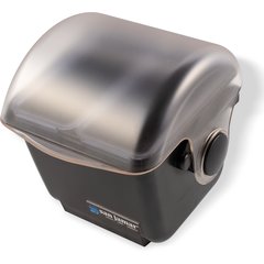 BD2003 Mini Dome 2- Compartment Condiment Bar 1 qt - Black