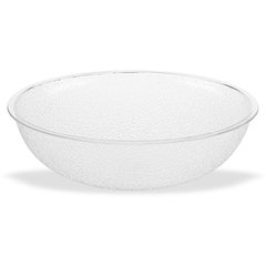721007 Round Pebbled Bowl 3.1 qt - Clear