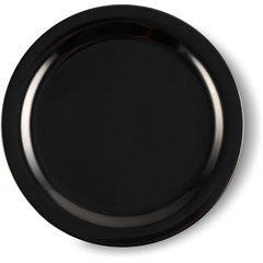 4350103 Dallas Ware® Melamine Dinner Plate 9" - Black