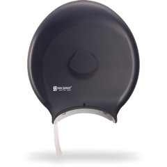 R6000TBK Classic Single 12" Jumbo Bath Tissue Dispenser, 3.25" core, Black Pearl  - Black