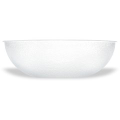 721507 Round Pebbled Bowl 11 qt - Clear