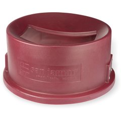 KA2000 KatchAll Magnetic Flatware Retriever Trash Can Lid  - Burgundy
